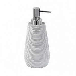 Dispensador de Jabón de Encimera Gedy GEMINI 9.3x8.8x20cm Blanco Hormigón para Jabón Líquido - Product Image 2