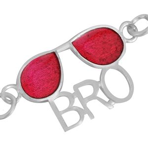 NOVAMART Fine Arihant Gems Jewels Unisex 925 <b>Silver</b> <b>Snake</b> <b>Chain</b> Heart-Shaped Elegant Rudraksha Rakhi Cultural Collectible Jewelr - Product Image 2