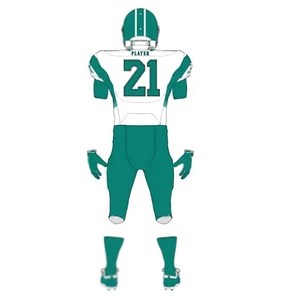 Equipo deportivo Entrenamiento Logotipo personalizado Nombre Número Ropa al aire libre Uniforme Conjunto Fútbol americano Tops Fútbol americano Jersey - Product Image 3