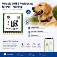 Module GNSS multi-constellations compact à faible consommation WT-11-XY avec UART NMEA0183