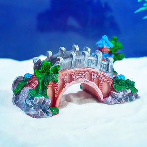 Decoración de Acuario con Puente Artificial de Estilo Moderno, Accesorios para Peceras al por Mayor, Opciones Multicolores - Product Image 4