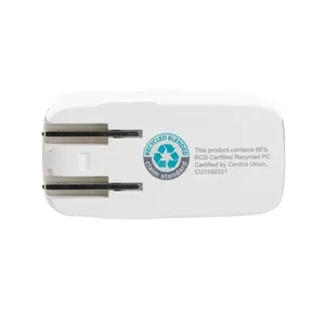 TravelCharge Pro Caricatore Sostenibile in ABS Kit di Gadget da Viaggio Ecologici - Product Image 4