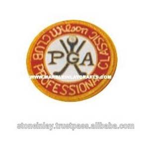 Beautiful Handmade Gold and <b>Silver</b> Wire Badge used for home - Product Image 1