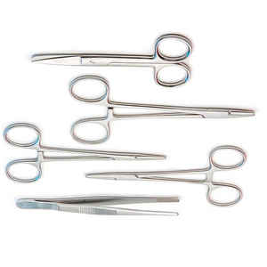 Kit de retrait de sutures de qualité supérieure, kit chirurgical, kits de retrait d'agrafes pharmaceutiques, à usage unique, ensemble de 5 instruments chirurgicaux en acier - Product Image 6