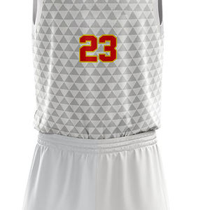 Dernier design, uniforme de basketball unisexe pour adultes, services OEM, impression par sublimation personnalisée, grande taille, respirant, séchage rapide - Product Image 4