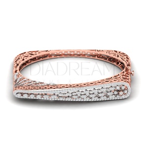 Custom Bling Women's 925 Sterling <b>Silver</b> Marquise Cut Moissanite Diamond <b>Bracelet</b> Gold Plated Party Wear <b>Charm</b> <b>Bracelets</b> Gift - Product Image 3