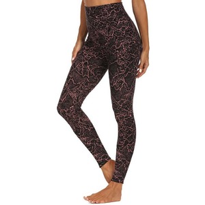 Respirant beurre doux butin leggings séchage rapide tricoté spandex taille haute athlétique Gym Scrunch yoga leggings OEM personnalisé - Product Image 4