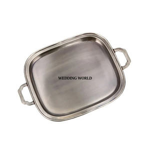 Decorative Designer <b>Metal</b> Chocolate Tray Superior Quality Handmade Chocolate Platter Classic Stylish New Chocolate Tray - Product Image 6