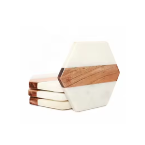 Sous-verres en bois trois sous-verres design pour théières et plats à vendre en vrac vente en gros sous-verres écologiques - Product Image 1