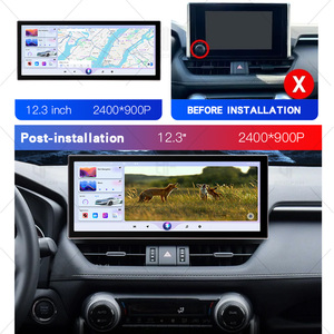 Lecteur DVD de <span class=keywords><strong>voiture</strong></span> Android 12,3 pouces 8 cœurs, écran HD IPS, 4G LTE, navigation GPS, autoradio, CarPlay pour <span class=keywords><strong>Toyota</strong></span> <span class=keywords><strong>RAV4</strong></span> 2020-2025 XA50 - Product Image 4