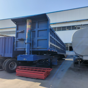 Remorque à benne basculante légale hydraulique de 16 'avec chargeur 170HDT Conception durable à haute sécurité pour tracteurs agricoles - Product Image 4