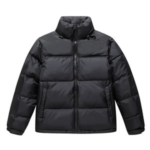 2024 veste Softshell d'hiver personnalisable pour hommes doudoune de haute qualité avec capuche et fermeture éclair thermiques chaudes et respirantes - Product Image 3