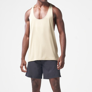 Camisetas sin mangas de algodón 100% con logotipo personalizado al por mayor, camisetas sin mangas informales de talla grande para hombre en talla 4XL - Product Image 3