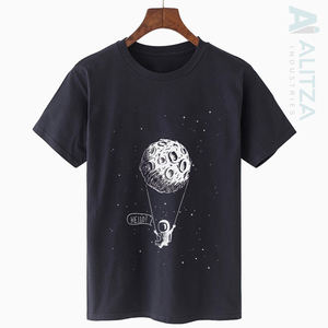 Camiseta de algodón orgánico unisex, diseño de logotipo con estampado personalizado, hombro caído, estilo Hip Hop, 100% algodón para hombre, estilo cuadrado holgado - Product Image 4