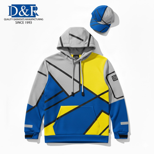 ชุดฮู้ดดี้ผ้าฟลีซออร์แกนิคคอตตอนแฟชั่นประจำวัน สไตล์ลำลองสำหรับฤดูใบไม้ร่วง ผลิตในมาเลเซีย ผู้ผลิตชั้นนำ ขายดี รับผลิตแบบ OEM ระบายอากาศได้ดี - Product Image 3