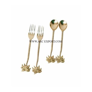 Meilleure vente en acier inoxydable poli miroir décoration de table maison ensemble de couverts classique de qualité supérieure fête d'anniversaire couverts alimentaires - Product Image 6