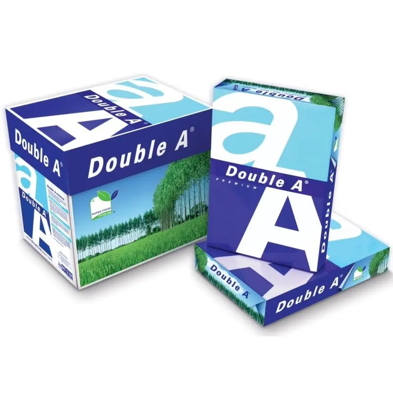 Double A Copy Paper A4 80 gsm, 75 gsm, 70 gsm 500 sheets Direct manufacturer Price