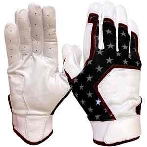 Custom Short Cuff <b>Batting</b> Baseball Gloves Manufacturers Logo Design Genuine Leather Youth Adult Baseball Softball Gloves - Product Image 3