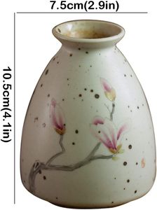 แจกันเซรามิกตกแต่งแบบพิเศษสไตล์ที่ไม่เหมือนใครสำหรับหญ้าแพมปาสและดอกไม้แห้งแจกันตั้งพื้นตกแต่งวันเกิดสามเฉดสีที่แตกต่างกัน - Product Image 6