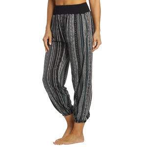 Pantalones estampados de alta calidad de fabricante personalizado al por mayor, Pantalones estampados de secado rápido duraderos de algodón originales para mujer - Product Image 5