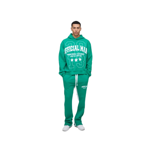 2025 Wholesale High Quality Heavyweight Hoodies and <b>Jogger</b> <b>Set</b> Men Custom Oversized Tracksuit Hoodies <b>Set</b> Men - Product Image 1