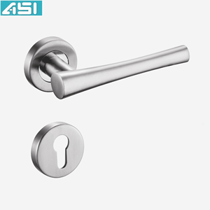 Nuevo Tirador de Puerta Moderno de Lujo de Acero Inoxidable con Manguito Roscado y Cubierta Roscada Cepillada para Puerta Interior - Product Image 5