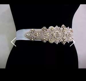 เข็มขัดลูกปัดทำด้วยมือสวยงามสำหรับผู้หญิงคอลเลกชันที่ไม่ซ้ำกันเพื่อเพิ่มชุดออกงาน - Product Image 5