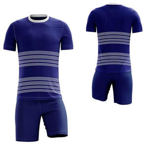 Ensemble de maillot de football pour hommes, tissu léger et respirant pour l'entraînement, les matchs, le jeu d'équipe, ajustement confortable, style performant, prêt pour le match - Product Image 1
