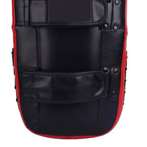 Ropa de entrenamiento de boxeo con logotipo personalizado Kick Shields-Color personalizado de primera calidad Servicio OEM/ODM 100% Cuero genuino estirable - Product Image 5