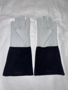 Gants de soudage en cuir les plus vendus pour les travaux de soudage MIG TIG Gants de protection résistants à la chaleur et aux coupures EPI Gants de travail de sécurité pour le soudage - Product Image 4