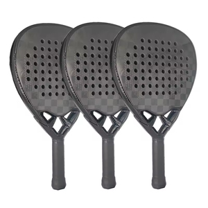 Raqueta de Pádel de fibra de carbono OEM profesional Paleta EVA Core 3K 12K 16K 18K Raquetas personalizadas de alta calidad de carbono - Product Image 4