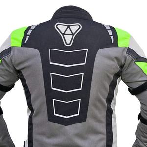 Chaqueta de moto para hombre con certificado CE, malla transpirable para clima caluroso, soporte delantero, ligero, cómodo, patrón de armadura - Product Image 6