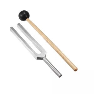 Tenedores de afinación ortopédicos para diagnóstico médico, sintonizador de varita de acero inoxidable duradero, instrumento de tono, fuente de alimentación Manual - Product Image 2