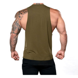 Men's Muscle <b>Stringer</b> Sleeveless Tank Top Lightweight Gym Fitness Workout <b>Vest</b> Moisture Wicking Sport Training Wear Bodybuilding - Product Image 3