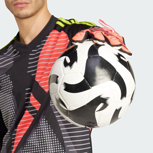 Gants de gardien de but de football en latex de qualité professionnelle, taille unisexe 7, respirants, antidérapants, paume entière avec fermeture à scratch - Product Image 3