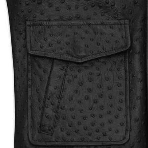 Veste en cuir pour homme de style nouveau avec logo personnalisé à prix avantageux, vestes vintage pour homme, vestes de motard en cuir de rue pour homme - Product Image 4