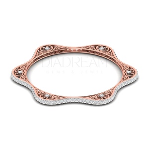 Bracelets en diamant rond de créateur Bijoux pour femmes les plus vendus Bracelets en argent sterling 925 au design antique - Product Image 6