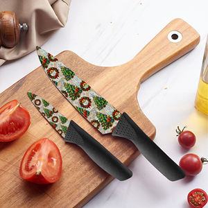 Juego de Cuchillos de Chef con Hoja de Cerámica de Diseño Nuevo y Lujoso, con Soporte de Plástico y Caja de Regalo para Ocasiones Especiales, Presentación Premium, Envío Gratis - Product Image 6