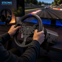 Volant de course PXN V99 à retour de force avec engrenages pour PC, Xbox One Series, PS4, PS5 – Accessoires de jeu
