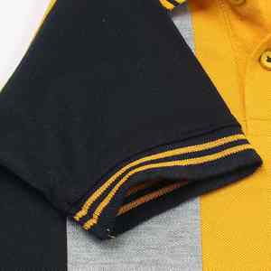 Polo para hombre de secado rápido atlético de manga corta de tela de rendimiento ligero ideal para entrenamiento gimnasio tenis correr y Golf - Product Image 3