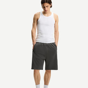 Fabricant de shorts jeans, streetwear, jorts baggy vintage à double taille en denim, 100% coton, séchage rapide, logo personnalisé - Product Image 5