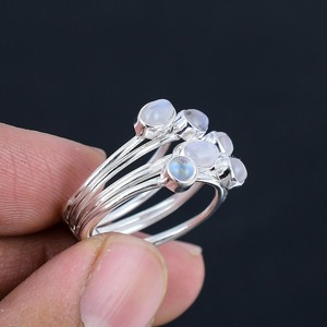 925 Sterling Silver Handmade Men's Engagement Wedding <b>Ring</b> Rhodium Plated <b>Opal</b> Gemstone Spinner <b>Ring</b> - Product Image 4