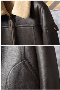 Chaquetas de Cuero de Alta Gama, Última Moda, Gran Venta, para Hombre, Ropa Casual de Alta Demanda, Mejor Fabricación - Product Image 4