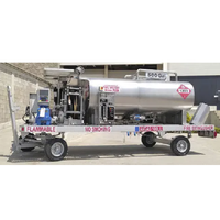 Chariot de ravitaillement en carburant pour avion A-1 à réaction ODM 12VDC de 500 gallons Chariot de ravitaillement mobile simple Viet Nam avec 1 an de garantie