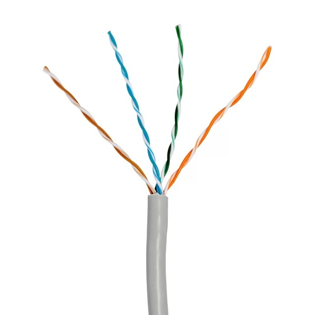 Cat6 Bulk Ethernet Cable 1000ft Solid Bare Copper 550MHz UTP 23AWG Network Wire Pull Box for Pro Installation