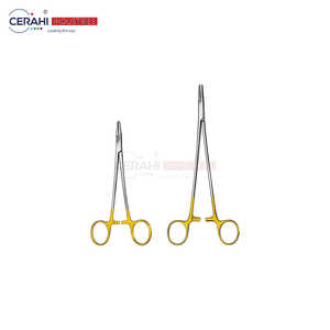 Instruments de suture chirurgicale manuelle en bois de Crile DeBakey Foster Gillies Olsen Hegar porte-aiguilles en tailles 11cm 15cm 16cm 20cm - Product Image 3