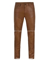 Pantalon en cuir de qualité supérieure pour femmes OEM pantalon en cuir véritable Streetwear décontracté bureau vêtements de cérémonie élégant qualité d'exportation tendance
