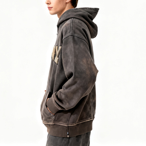 Sudadera con Capucha Personalizada de Felpa Suave para Hombre, Cómoda, con Cordón Ajustable, Ideal para Uso Diario - Product Image 3