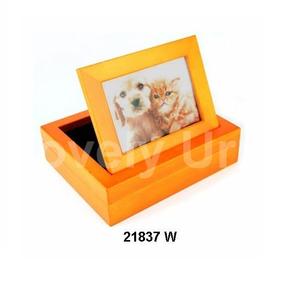 โกศที่ระลึกงานศพสำหรับสัตว์เลี้ยงทำจากไม้ - Product Image 1