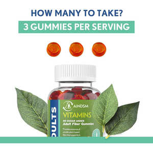 Gomitas de Fibra Prebiótica Bien Diseñadas, Apoyan la Salud Digestiva, Gomitas de Fibra Sin Azúcar, Promueven la Motilidad Intestinal - Product Image 5